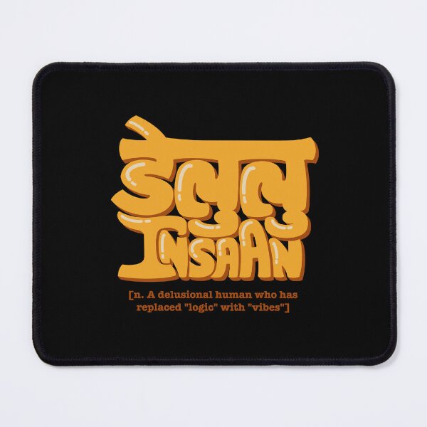Item preview, Delulu Insaan - Funny Hindi Slang Definition designed and sold by Kalesh & Co..