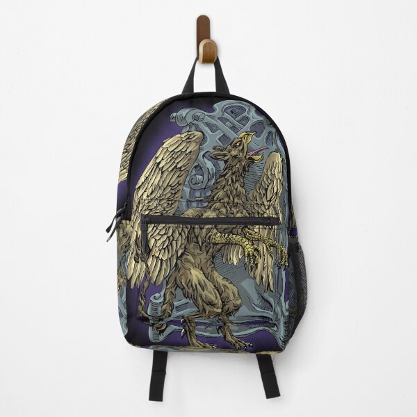 Item preview, Heraldic Griffin Shield – Celtic Fantasy Crest Gothic Metal Design designed and sold by JustasVebra.