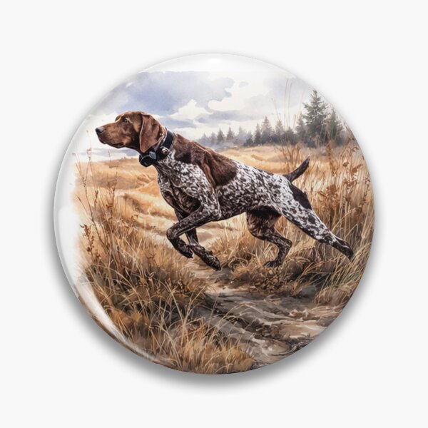 Item preview, German Shorthaired Pointer  Art –  Dog Illustration designed and sold by TammyHunterArt.