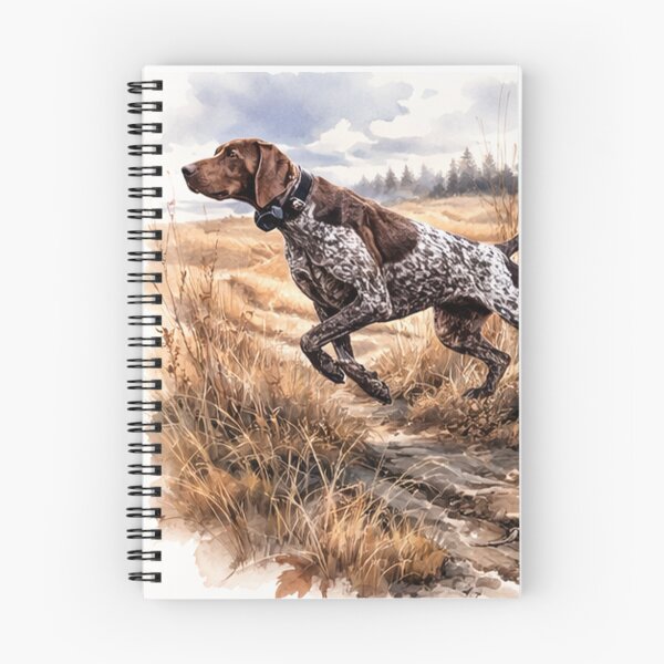 Item preview, German Shorthaired Pointer Art – Dog Illustration designed and sold by TammyHunterArt.