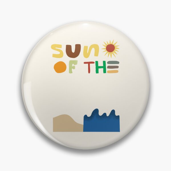 Item preview, Mid Century Modern Sun of the Beach - Minimalist Abstract Coastal Art designed and sold by GoodBaguette.