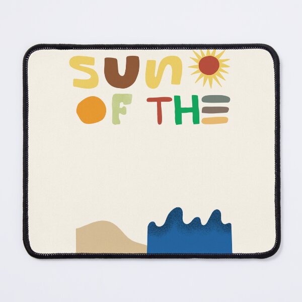 Item preview, Mid Century Modern Sun of the Beach - Minimalist Abstract Coastal Art designed and sold by GoodBaguette.
