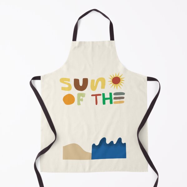 Item preview, Mid Century Modern Sun of the Beach - Minimalist Abstract Coastal Art designed and sold by GoodBaguette.