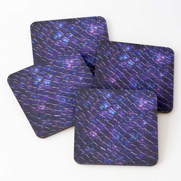 Item preview, Galaxy Snake Skin Phone Case | Cosmic Purple Blue Nebula Reptile Aesthetic Cover designed and sold by ColorSplash123.