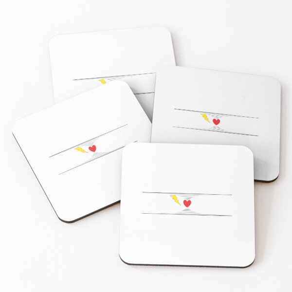 Item preview, Pulse line, heartbeat flash with heart waves, heartbeat designed and sold by MT-Wunderland .