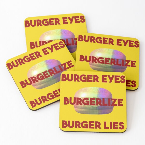 Item preview, burger eyes burgerlize burger lies designed and sold by trinketgal.