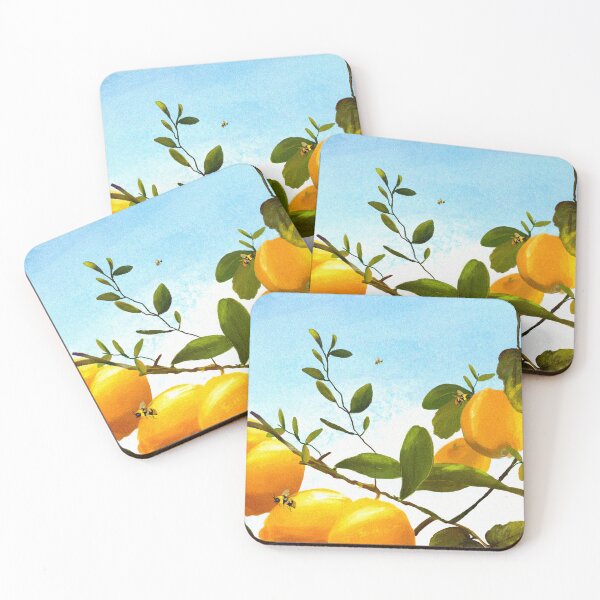 Item preview, Bees and lemons designed and sold by Litchiz.