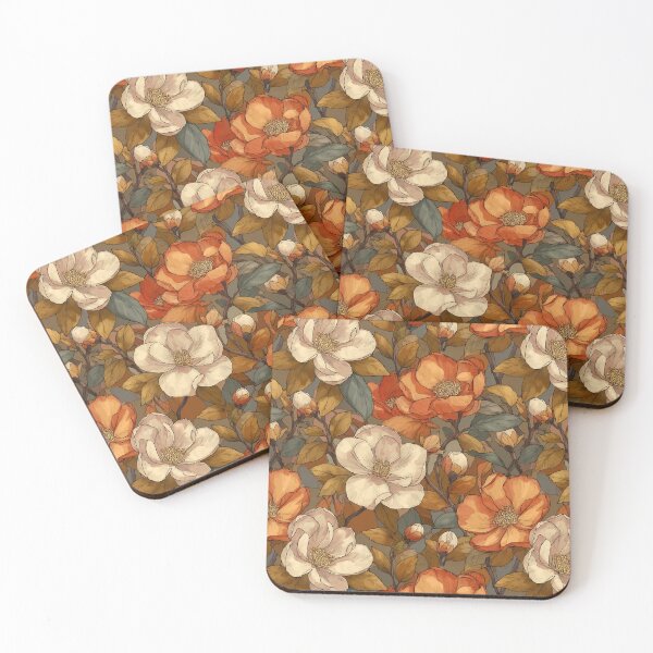 Item preview, Classic Gardenias - Flower Floral Pattern  - Baptism Gifts designed and sold by RoyalStarsPatts.