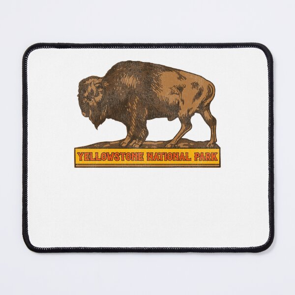 Item preview, Vintage Yellowstone National Park Buffalo Souvenir designed and sold by Amoor175.