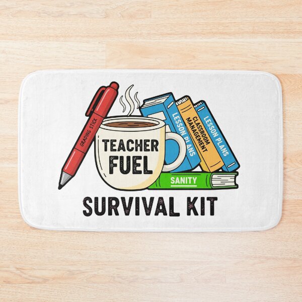 Item preview, The Teacher’s Survival Kit designed and sold by inkioboutique.