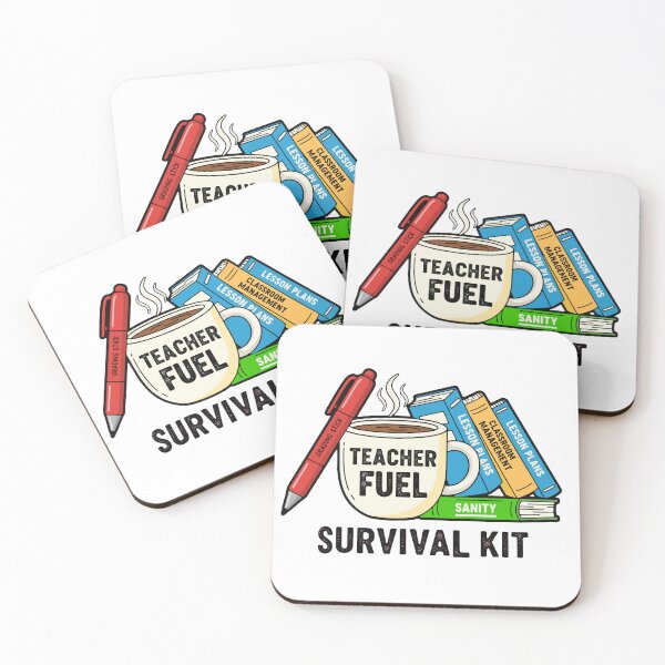 Item preview, The Teacher’s Survival Kit designed and sold by inkioboutique.