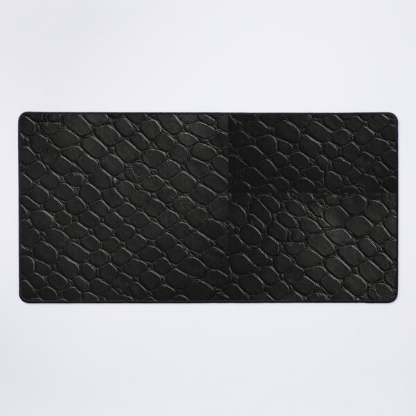Item preview, Matte Black Crocodile Skin Phone Case | Minimal Luxury Reptile Texture Cover designed and sold by ColorSplash123.