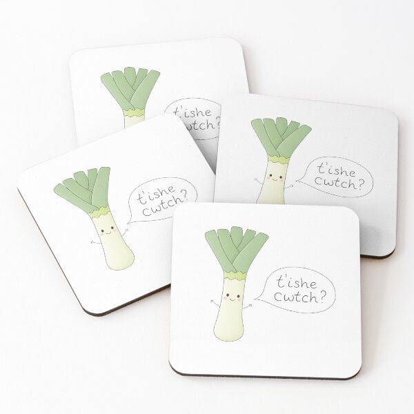 Item preview, Cwtchy Leek designed and sold by cynefin brethyn.