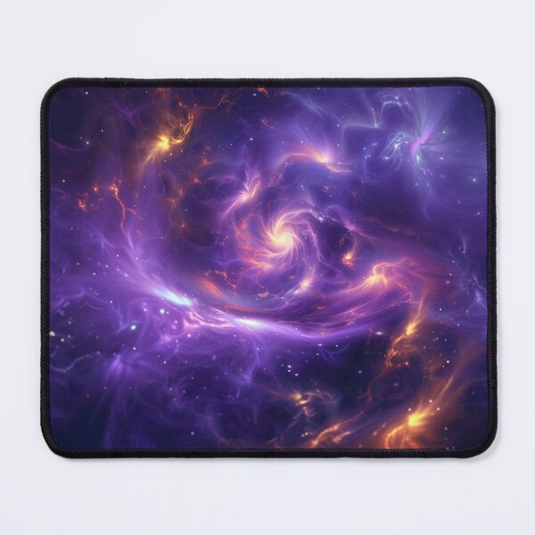 Item preview, Galaxy Swirl Purple Nebula designed and sold by QuantumDrift.