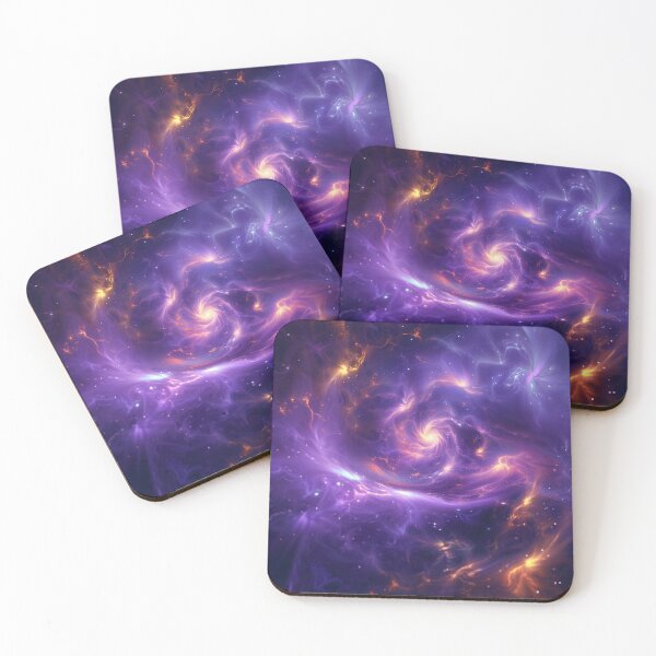 Item preview, Galaxy Swirl Purple Nebula designed and sold by QuantumDrift.