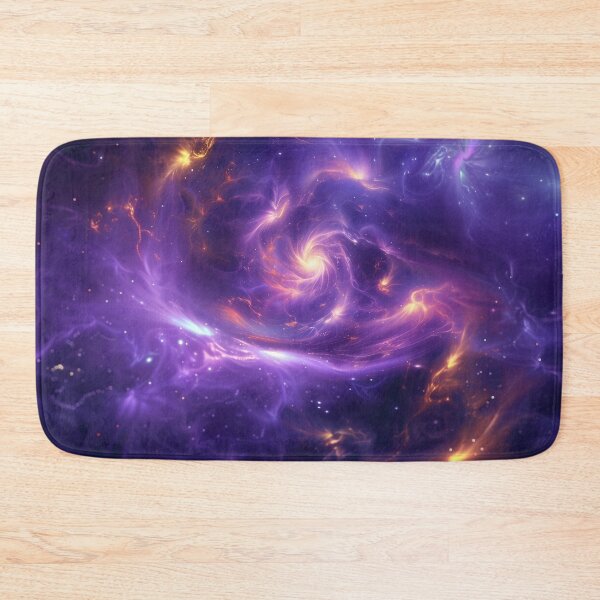 Item preview, Galaxy Swirl Purple Nebula designed and sold by QuantumDrift.