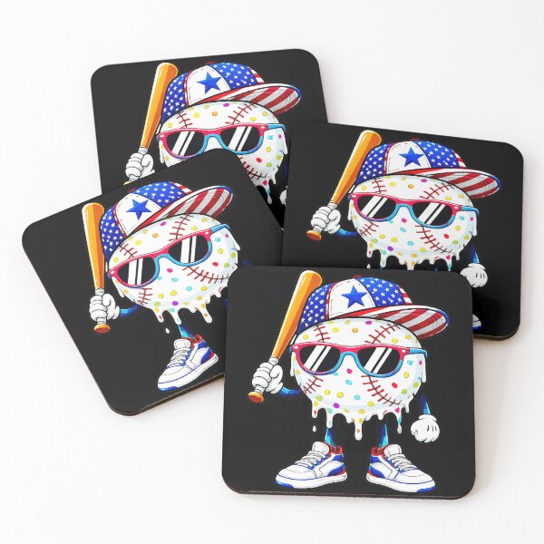 Item preview, American Flag Baseball Player Fan Gift designed and sold by QuentinHarrow.