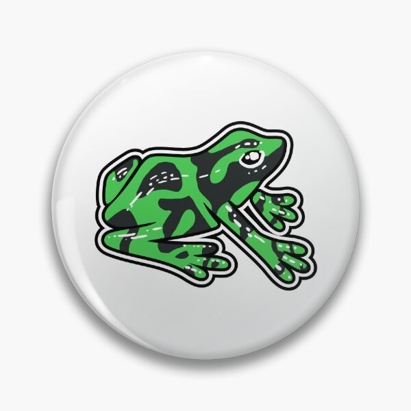 Item preview, Green and Black Poison Dart Frog designed and sold by ODruryStudios.