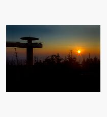 3927 - Clingmans Dome At Sunrise Photographic Print