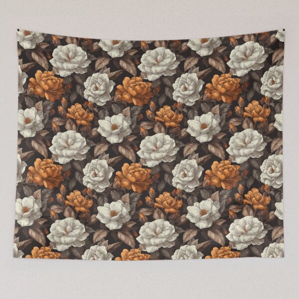 Item preview, Chic Gardenias Print - Flower Floral Pattern  - Best Gifts For Mom designed and sold by RoyalStarsPatts.