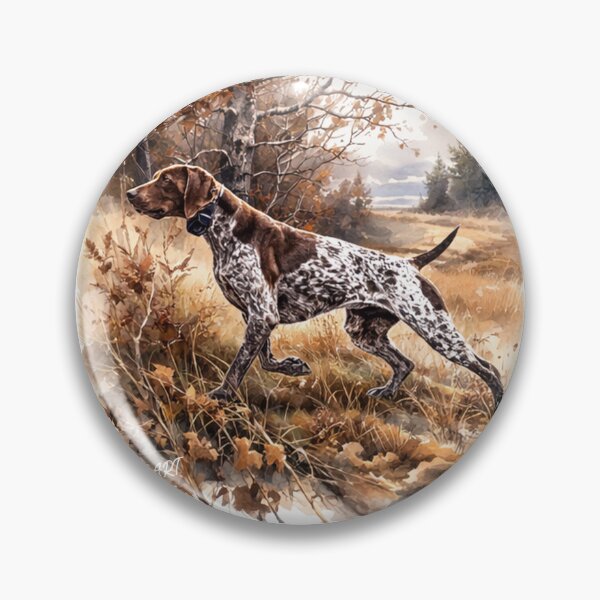 Item preview, German Shorthaired Pointer , Watercolor  Art  designed and sold by TammyHunterArt.