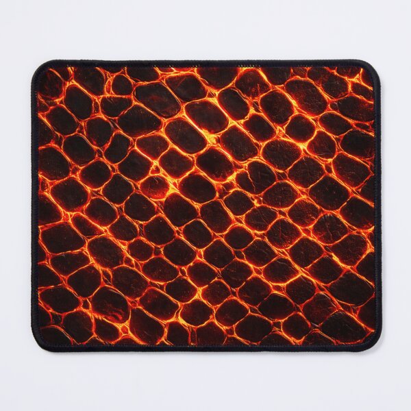 Item preview, Lava Snake Skin Phone Case | Fiery Red Molten Reptile Texture Cover | Dark Aesthetic designed and sold by ColorSplash123.