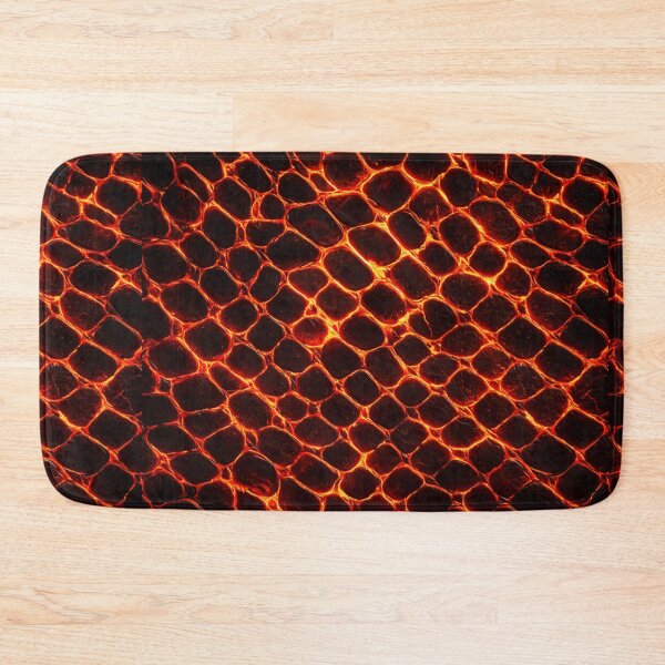 Item preview, Lava Snake Skin Phone Case | Fiery Red Molten Reptile Texture Cover | Dark Aesthetic designed and sold by ColorSplash123.