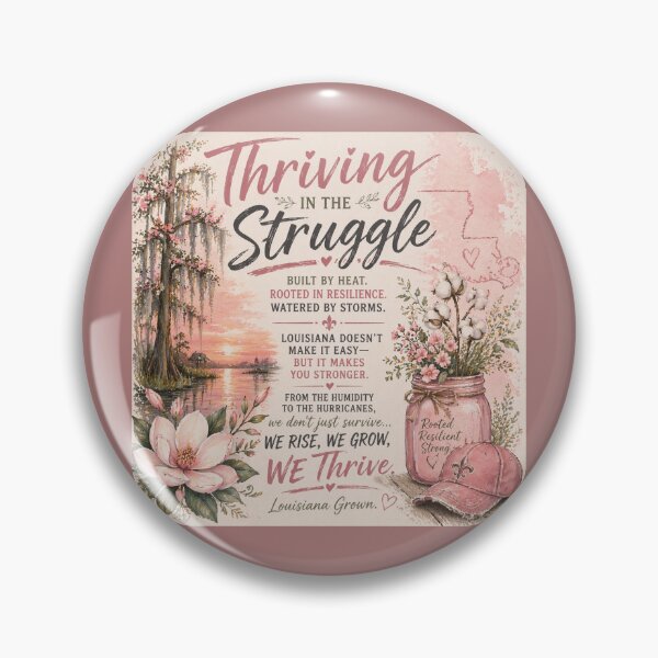 Item preview, Louisiana We Grow We Thrive designed and sold by Empressweirdo.