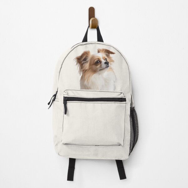 Item preview, Papillon Zeffi Perception Flow Portrait Design – Minimal Aware Dog Aesthetic designed and sold by ArtivaNest.