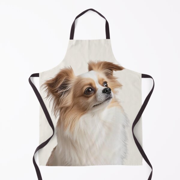 Item preview, Papillon Zeffi Perception Flow Portrait Design – Minimal Aware Dog Aesthetic designed and sold by ArtivaNest.