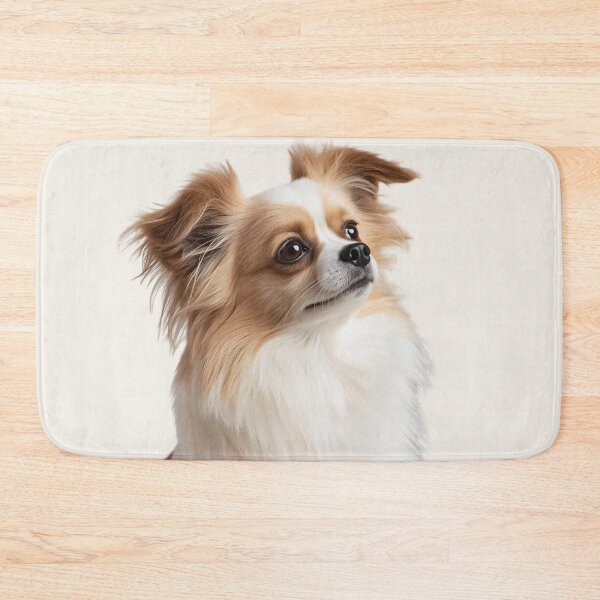 Item preview, Papillon Zeffi Perception Flow Portrait Design – Minimal Aware Dog Aesthetic designed and sold by ArtivaNest.