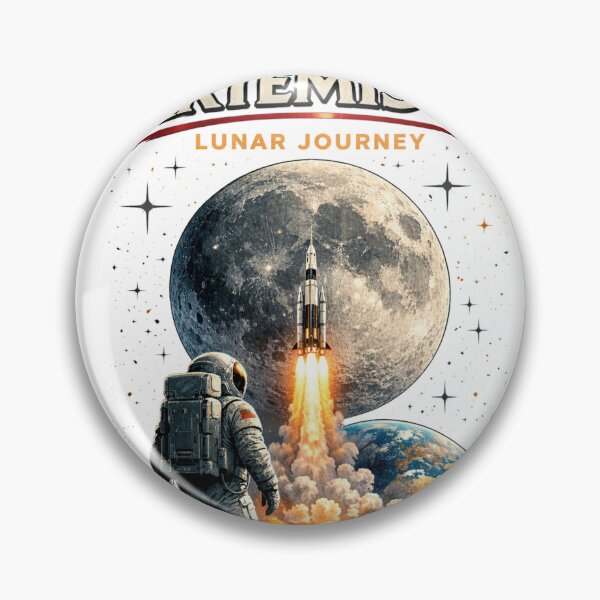 Item preview, Artemis II: Humanity’s Next Giant Leap to the Moon  designed and sold by Raxid2022.