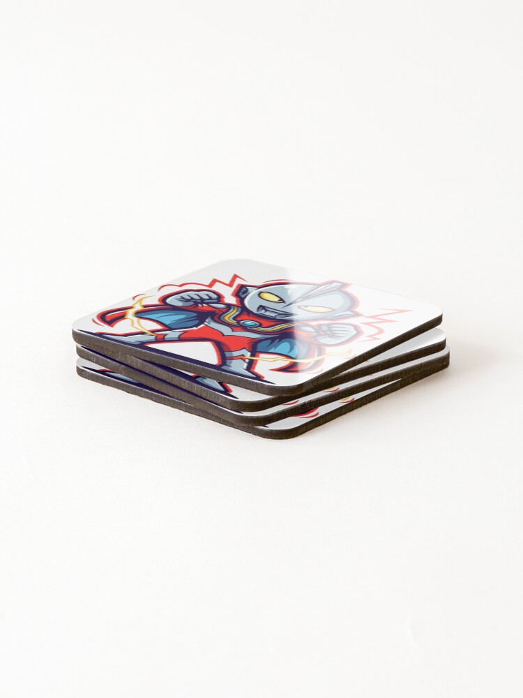 Thumbnail 4 of 5, Coasters (Set of 4), The Rising Man In designed and sold by Fastokart.