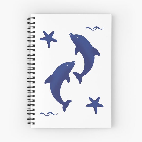 Item preview, Two playful dolphins  designed and sold by studiodrchicken.