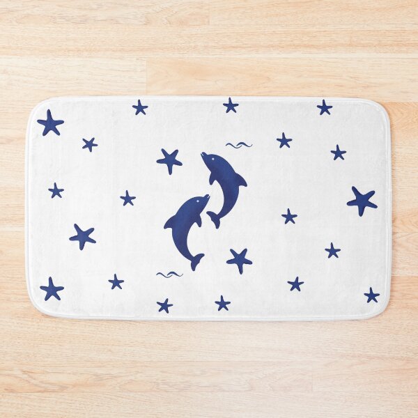 Item preview, Two playful dolphins  designed and sold by studiodrchicken.