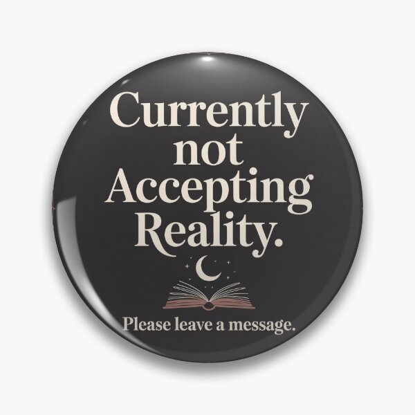 Item preview, Currently Not Accepting Reality Bookish Humor Gift Romance Reader designed and sold by faes-n-tropes.