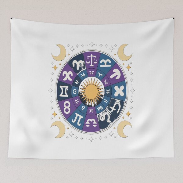 Item preview, Zodiac Symbols Set – Astrology Signs Line Art Collection designed and sold by MONO LAB .
