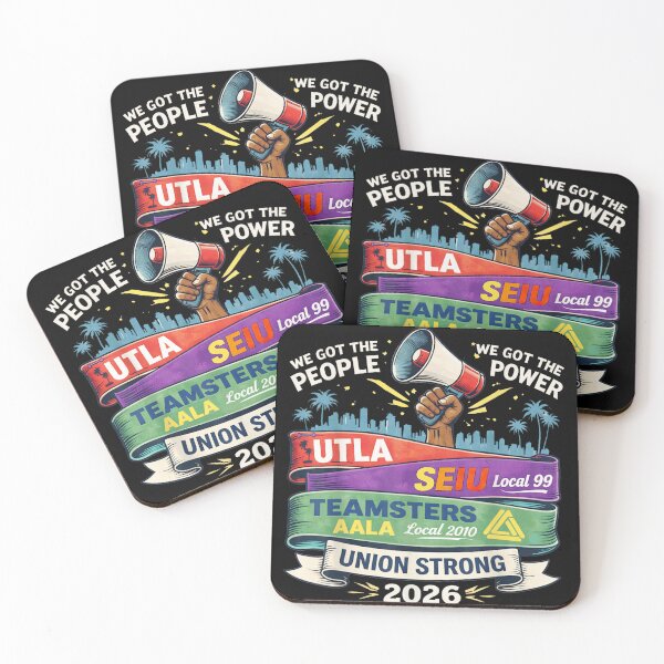 Item preview, Union Strong 2026 We Got The People The Power Solidarity UTLA SEIU Teamsters designed and sold by RuperDelois.