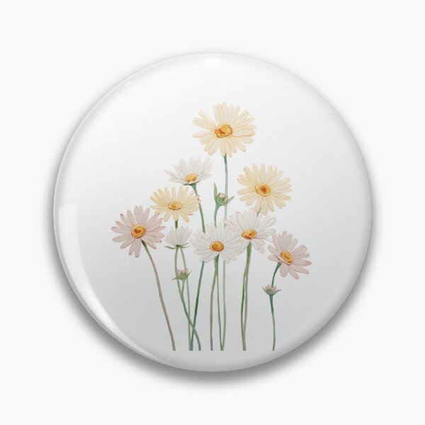 Item preview, Daisy flowers designed and sold by uunaa.