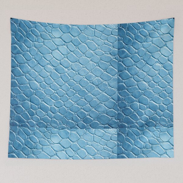 Item preview, Ice Blue Snake Skin Phone Case | Minimal Luxury Reptile Texture Aesthetic Cover designed and sold by ColorSplash123.