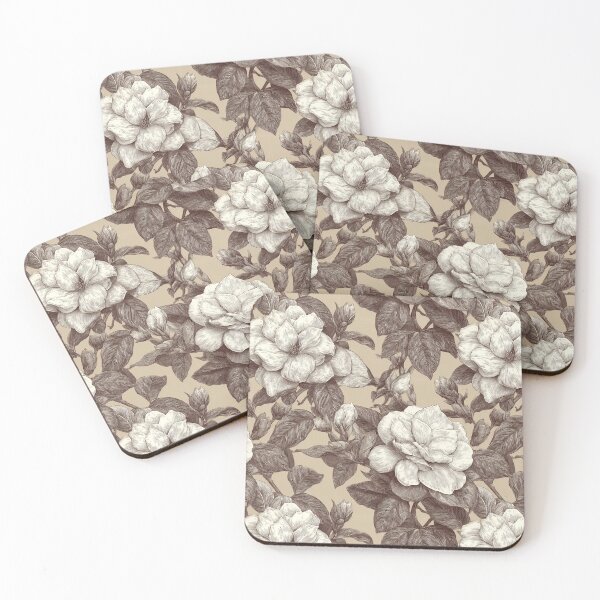 Item preview, Elegant Gardenias Flower  - Birth Flower Pattern  - Birthday Gifts For Her designed and sold by RoyalStarsPatts.