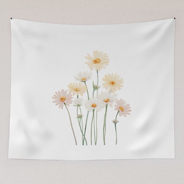 Item preview, Daisy flowers designed and sold by uunaa.