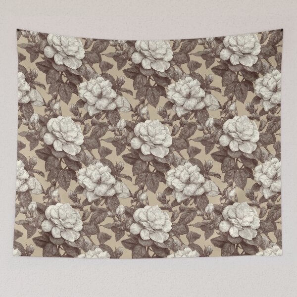 Item preview, Elegant Gardenias Flower  - Birth Flower Pattern  - Birthday Gifts For Her designed and sold by RoyalStarsPatts.