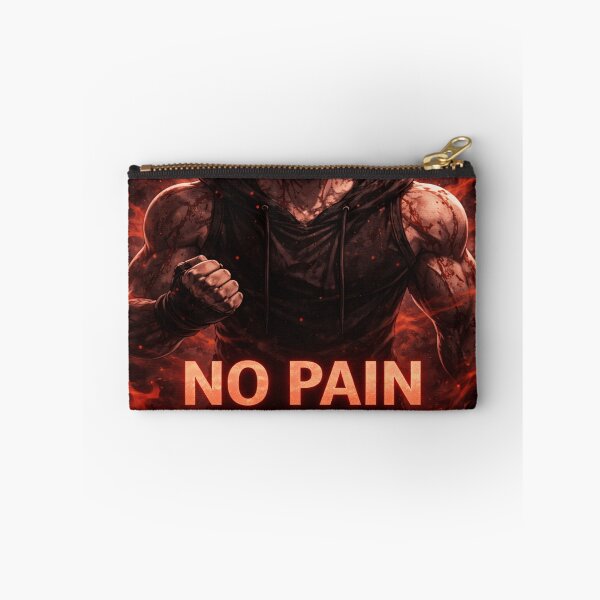 Item preview, No Pain No Peace – Dark Anime Motivation Aesthetic Design designed and sold by SSVSTICKERS.