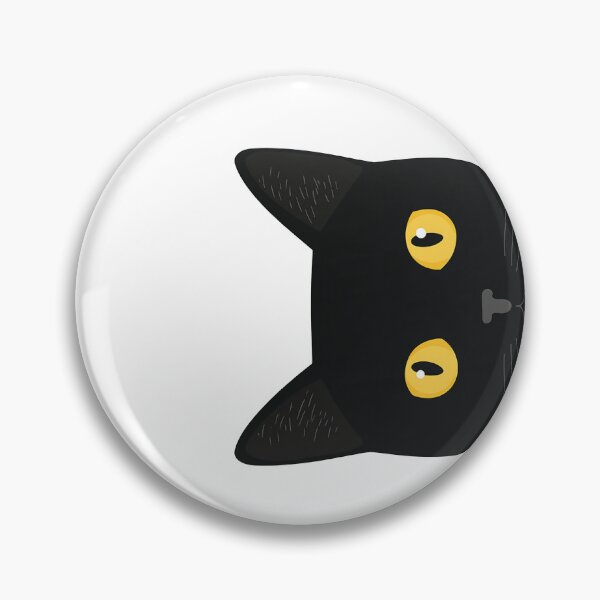 Item preview, Minimal Black Cat Cartoon Graphic Trendy Gen Z Style designed and sold by MysticMarble.