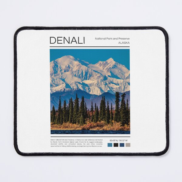 Item preview, Denali National Park and Preserve - Alaska designed and sold by StudioRedKoala.