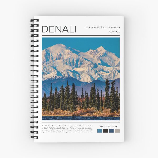 Item preview, Denali National Park and Preserve - Alaska designed and sold by StudioRedKoala.