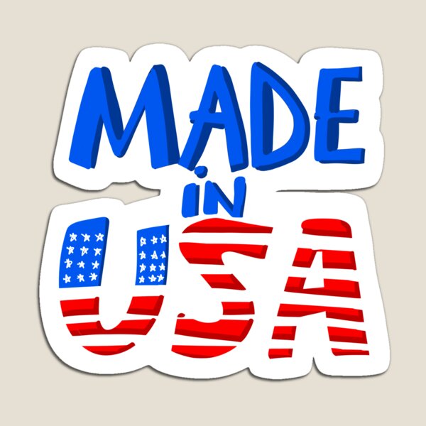 Item preview, Made in USA patriotic America flag design designed and sold by sianelliot.
