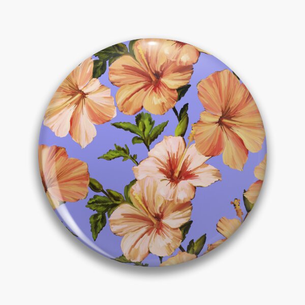 Artikelvorschau, Venice Beach Orange Hibiscus entworfen und verkauft von elenabdesigns.
