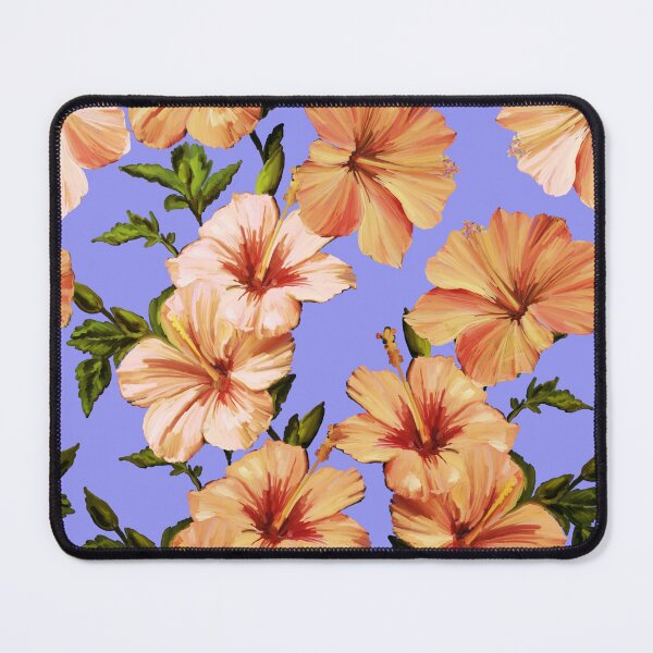 Item preview, Venice Beach Orange Hibiscus designed and sold by elenabdesigns.
